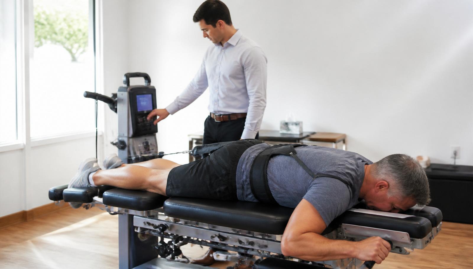 Person holding lower back and hip in discomfort from chronic sciatica nerve pain